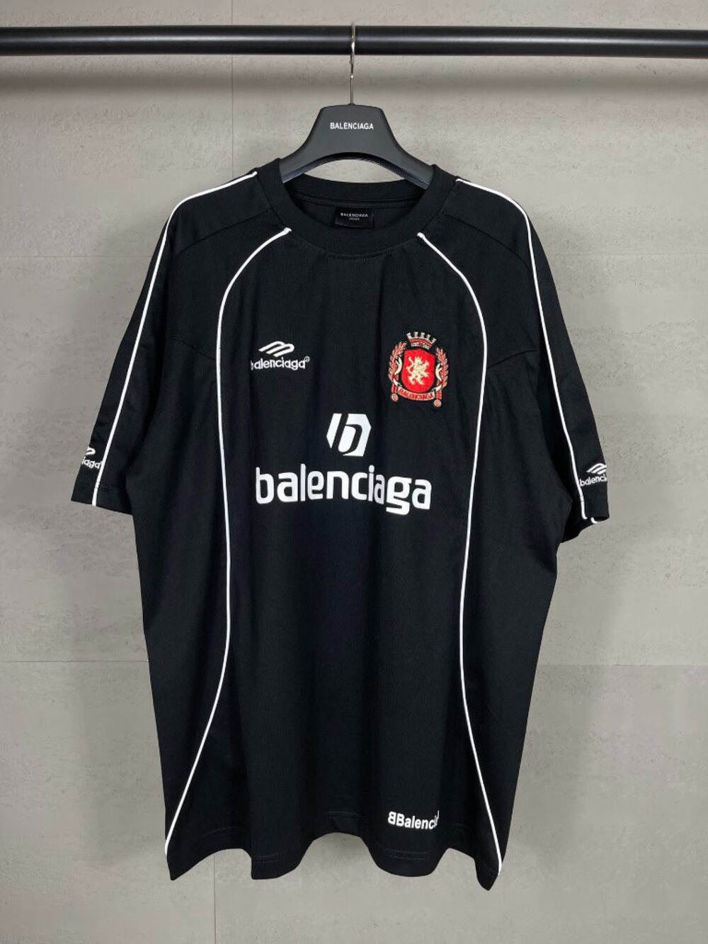 Classic Balenciaga Casual Short-Sleeve